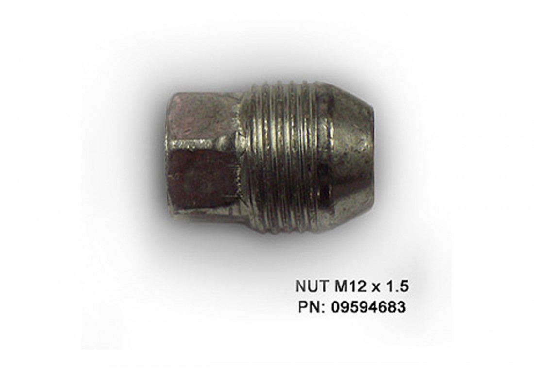 GM Nut M12 x 1.5 - TIP NUT - Independent Test Services - 09594683